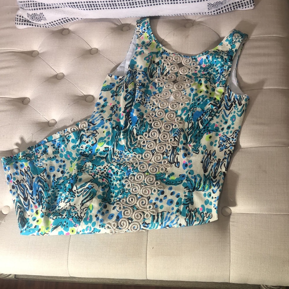 MAKE ME AN OFFER!!!  Lilly Pulitzer sleeveless shift dress size 0